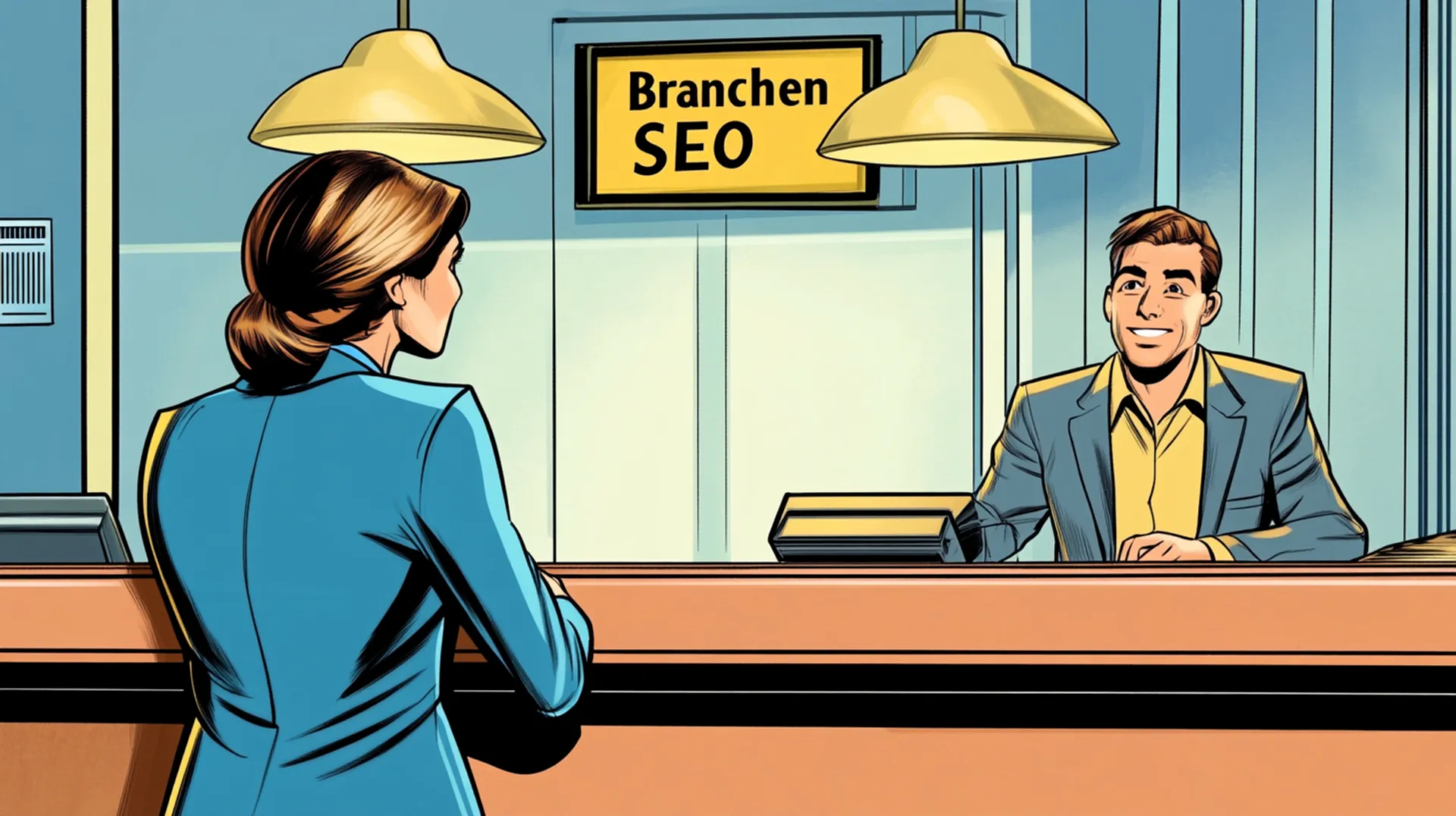 Kontaktiere uns, wann immer Du uns brauchst Digitaler Empfang von Branchen SEO